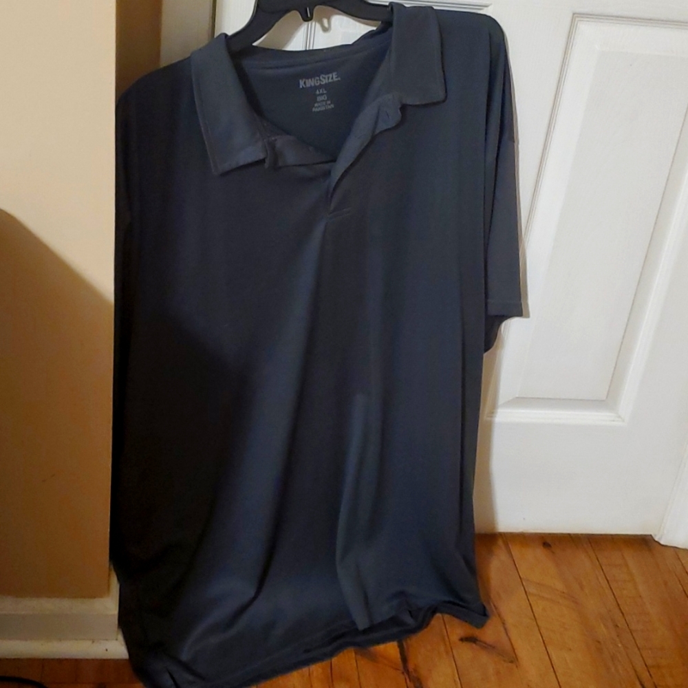 KingSize Men's 4XL Grey Polo